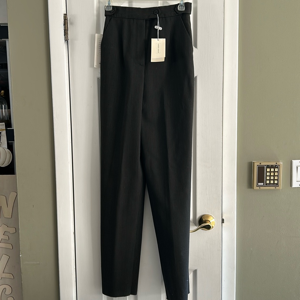 Giorgio Armani Le Collezioni Slacks Size 4 Nwt